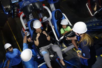 もしもジェットコースターに乗っている時に地震が発生したら…？よみうりランドで首都直下地震想定の避難訓練実施