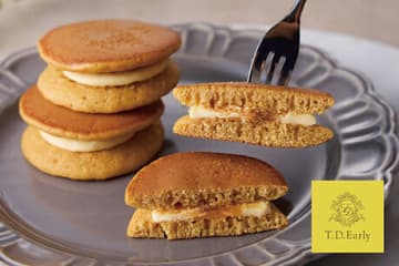 紅茶時間をもっと贅沢に、「T.D.Early」の新作パンケーキがオンライン限定発売