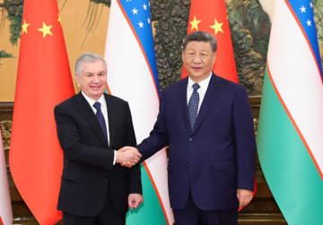 習近平主席、ウズベキスタンのミルジヨエフ大統領と会談―中国