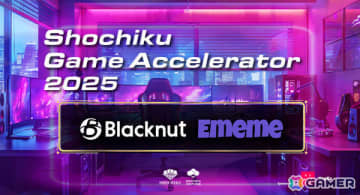 松竹ベンチャーズのゲーム特化グローバルアクセラレータープログラム「Shochiku Game Accelerator 2025」採択企業がBlacknut Cloud Gaming、Ememeに決定！