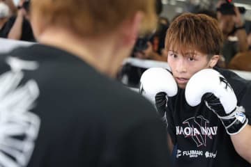 井上尚弥が公開練習　手ごたえ「フルトン、ネリ戦以上」「過去イチ」　9.14最大の強敵アフマダリエフ戦