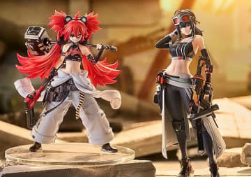 ヘソ出し制服やハンマー、ネイルガンなどの武器もカッコイイ！『ゼンゼロ』より「クレタ」「グレース」フィギュアが素敵