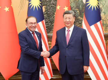習近平主席、マレーシア首相と会見