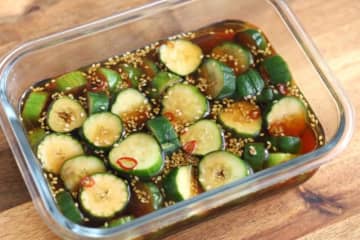 夏疲れをリセット！作業5分で簡単「ポリポリきゅうりの酢醬油漬け」