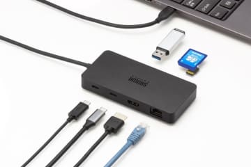 USB Type-C・HDMIで2画面出力ができるドッキングステーション「USB-DKM5BKN」、サンワサプライが発売