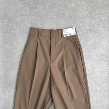 「大好きすぎてもう7本目！」【UNIQLO】「タックワイドパンツ」新色も大活躍しそう