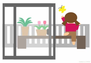 110cmの柵を乗り越える2歳児･･･子どもの転落事故を防ぐためにできることは？