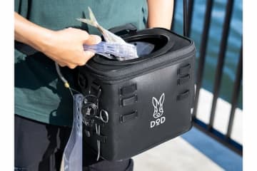 DODから、フィッシングを身軽にするギアがまた一つ！　“浦島スタイル”がヒントの「超機動力バケツ」