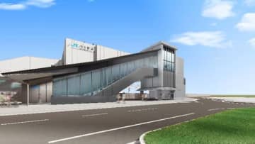JR京都線 向日町駅前が激変！京都府内一となる高さ130m のタワマン･駅ビル再開発が始動、新駅舎は10月18日に一部先行オープン