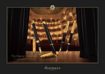 筆記具ブランドWATERMAN、新作「オペラ コレクション」の先行販売を9月10日から一部店舗にて開始！