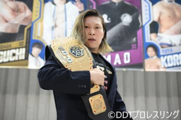 KO-D無差別級新王者・平田一喜、9・28後楽園での初防衛戦の相手は「なるべく弱めの方で」と“らしさ”全開！HARASHIMA、飯野雄貴の挑戦表明はあの手この手で断る