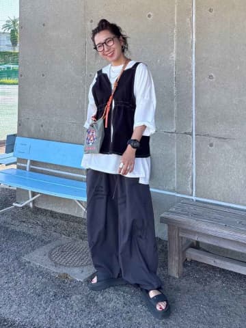 【niko and ...】40・50代が真似したい♡「おしゃれなワイドパンツコーデ」