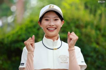 男子ゴルフに飛ばし屋女子プロが参戦　ツアー屈指の難コースにたじたじ「70台がでたら完璧」