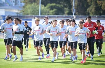 【日本代表】２選手が合流、27人が全員練習に参加。三笘薫は前日に続いて別メニュー