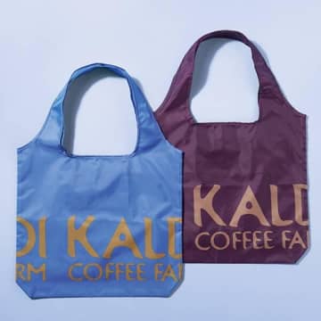 カルディのエコバッグ。新作が秋っぽカラーで大人っぽい！売り切れる前にチェックして～♡