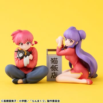 TVアニメ「らんま1/2」より「らんま」と「シャンプー」がるかっぷ、てのひらサイズフィギュアで立体化