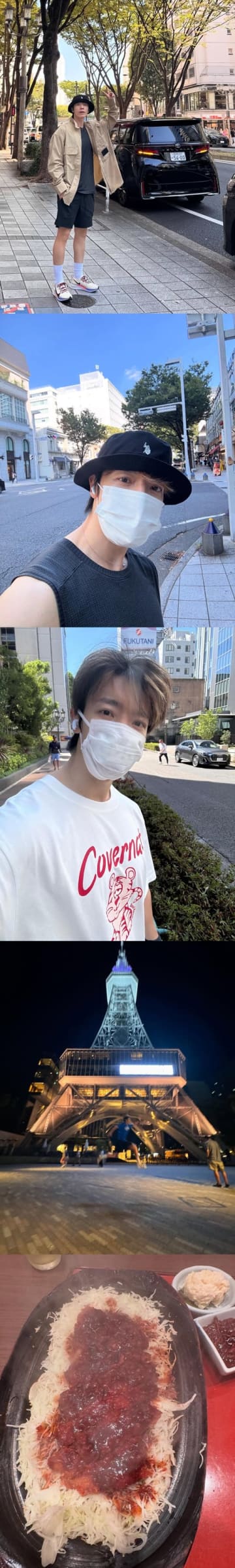SUPER JUNIOR・ドンヘ、名古屋を満喫！日本でのオフショットに「イケメンすぎ」と反響【PHOTO】