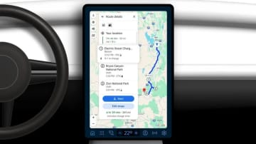 ドライブの不安を解消！Google マップのEV充電ステーション検索機能が便利