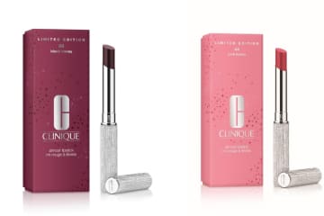 クリニーク2025年クリスマスコスメ"発色が変わる”黒ザクロ色カメレオンリップに限定品