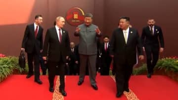 「プーチン氏と金正恩氏によろしく」トランプ大統領が中国・習主席に皮肉交じりのメッセージ　軍事パレードで3首脳が集結に