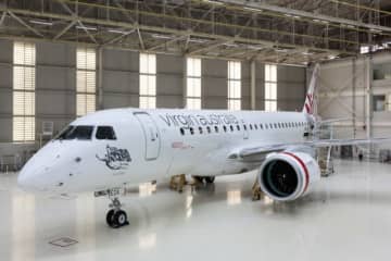 ヴァージン・オーストラリア、「E190-E2」初受領！ F100後継として導入