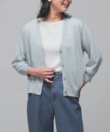 40・50代が頼れる♡【ハニーズ】ロングシーズン活躍！「上品カーデ」