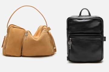 アクネ ストゥディオズ“カメラバッグ”着想のトラベルバッグ＆バックパック、鍵チャーム付きで