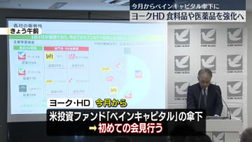 ヨークHD、食料品や医薬品を強化へ　今月からベインキャピタル傘下に