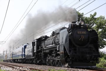 D51498号機、復活か。上越線で試運転を実施＜Photo report＞