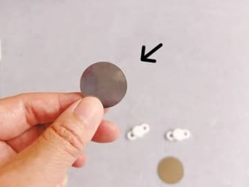 【セリア】コインっぽい金属板とシリコンの正体♡過去イチのシンプル収納アイテムでした！