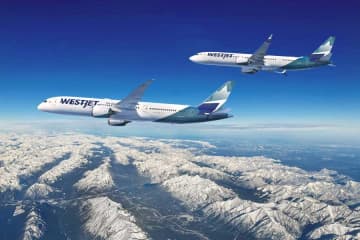 ウエストジェット航空、ボーイング機67機を発注