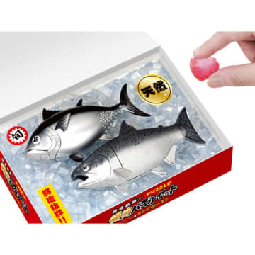 人気の魚をセットに！　メガハウス「鮮度抜群！！解体パズルセット 本マグロ＆キングサーモン」、9月中旬発売