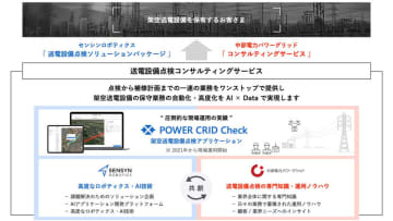 センシンロボティクスと中部電力パワーグリッド、「送電設備点検コンサルティングサービス」提供開始