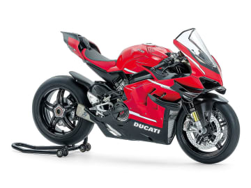 最高出力243馬力！　タミヤ「1/12 ドゥカティ スーパーレッジェーラV4 with RACING KIT」、10月11日発売