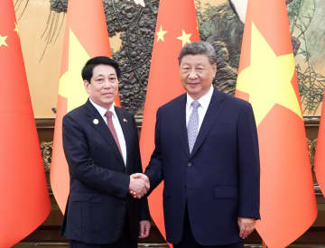 習近平主席、ベトナム国家主席と会見