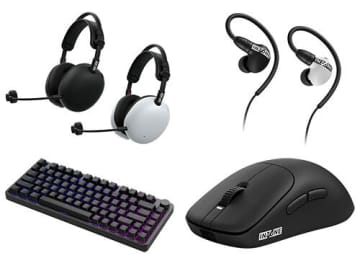 ソニーのゲーミングギア INZONE キーボードやマウス、有線イヤホンなど6機種発売へ