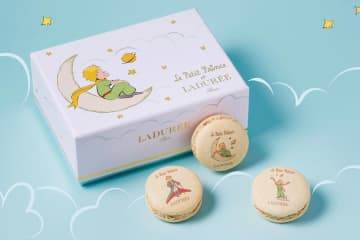 ラデュレ×「星の王子さま」マカロンボックス、プリントマカロンや人気フレーバーを自由にセット