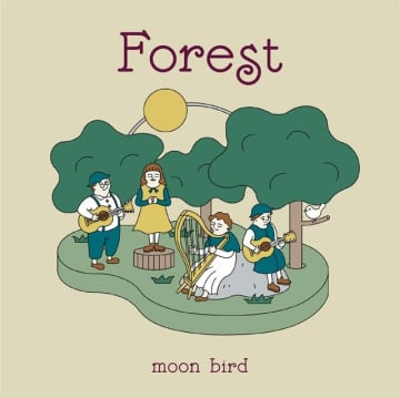ビューティフルハミングバードとtico moonによる“moon bird”、アルバム『Forest』を発表