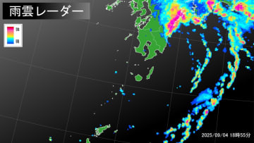 線状降水帯-発生【宮崎県】