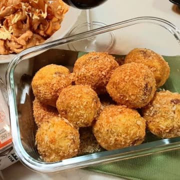 揚げずにサステナブル！「さつまいものチーズインコロッケ」