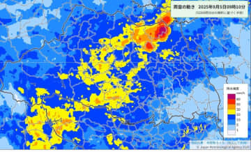 【速報】埼玉に大雨注意報　土砂災害や竜巻、落雷、浸水に警戒　秩父では濃霧も