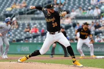 【MLB】怪物スキーンズが10勝目、7球種操り公式絶賛のパフォーマンス「ドジャース打線を圧倒した」　6回無失点8奪三振……大谷翔平から2三振