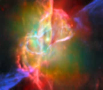 死にゆく星が作り出した“宇宙の蝶”「バタフライ星雲」をジェームズ・ウェッブ宇宙望遠鏡が観測
