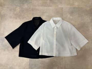 GUで万能シアーシャツ見つけた！思わずイロチ買いしたけど値下げでさらに買いやすくなってる！