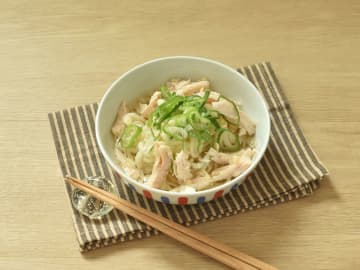 茹でない「流水麺」でカンタン冷やし塩だしうどん