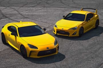 トヨタGR86にサンライズイエローの特別仕様車が300台限定で登場。ブレンボブレーキやザックスアブソーバーも装備
