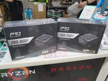 80PLUS BRONZE電源「PRO-650B」「PRO-750B」がASRockから