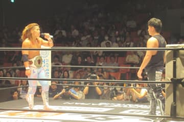 【ドラゴンゲート】田中良弥がJACKY KAMEIを下し、ブレイブゲート王座V3に成功し、9・14仙台で先輩・布田龍を迎撃へ！「俺が勝って当たり前の防衛戦になるから。最初で最後のブレイブゲート戦やと思って挑戦してこい」