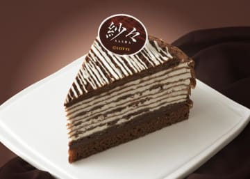 【銀座コージーコーナー】ロッテ「紗々」と今年もコラボ♡食感にこだわったケーキは12月4日頃まで。