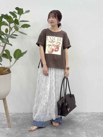 “ブラウン”ってオシャレ！【グローバルワーク】マネしたい「サマ見えコーデ」